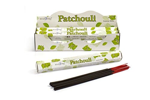 Image of STAMFORD INC. 37103 Patchouli Incense Sticks, 20 Sticks x 6 Packs