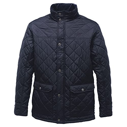 Image of Regatta Professional Men's Diamond Insulated Quilted Jacket, Water Repellent, Quick Dry - Perfect for Outdoors, Walking, Hiking & Camping