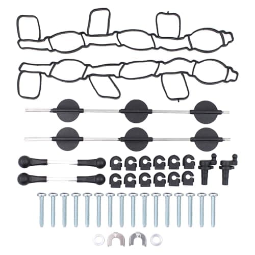 Image of HouYeen Intake Inlet Manifold Repair Kit for Au-di A4 B7 B8 A5 8T A6 C6 A8 D3 Q7 4L V-W Phaeton Toua-reg 7L 7P 2.0 2.7 3.0 TDI 2004-2018