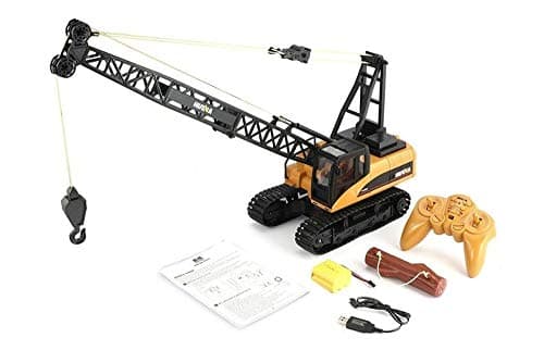 Image of Huina 1/14 SCALE RC CRAWLER CRANE 2.4G 15CH With GRAB