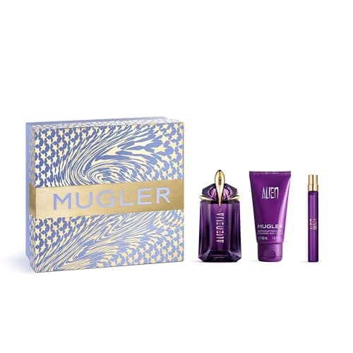 Image of Mugler Alien Eau de Parfum, Refillable Womens Perfume, Iconic Woody Floral Fragrance with Sensual Jasmine Sambac, Cashmeran Wood, Enveloping White Amber, (Full Size, Refill or Gift set)