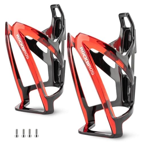 Image of ROCKBROS Bottle Cage Bicycle Cup Holder 35g Lightweight Drinking Bottle Cage for MTB Road Bike Bicycle 5 Colors(2 pcs included)