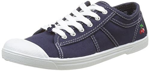 Image of Le Temps des Cerises Women's Basic 02 Trainers ,Blue (Indigo) ,4