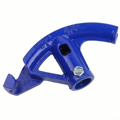 Image of Manual Pipe Bender for Steel Conduit | Heavy Duty Tube Bending Tool with Ergonomic Grip | Portable Forming Kit for Copper Aluminum Pipes 16mm to 32mm | Blue(5/8)