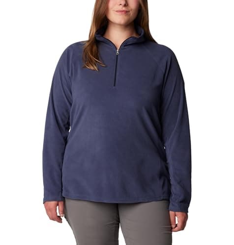 Image of Columbia Women's Glacial 4 Half Zip Fleece Pull Over, Nocturnal, Size XS