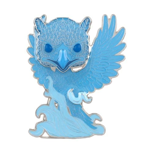 Image of Funko Pop! Large Enamel Pin Harry Potter: Patronus Albus Dumbledore - Harry Potter Enamel Pins - Cute Collectable Novelty Brooch - for Backpacks & Bags - Gift Idea - Movies Fans