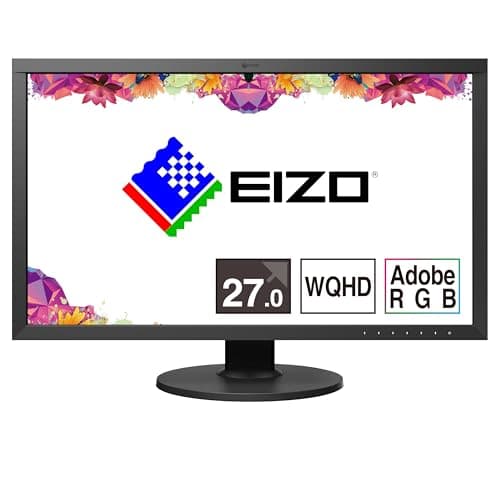 Image of Eizo ColorEdge CS2731 LED display 68.6 cm (27"") 2560 x 1440 pixels WQHD IPS (Wide Gamut), black