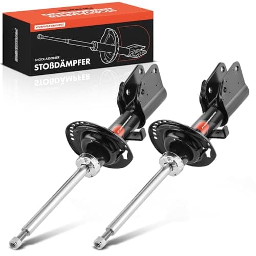 Image of Frankberg 2x Shock Absorber Strut Front Left Right 550mm Gas pressure Compatible with Espace IV JK0/1 Replace# 8200620347,339734