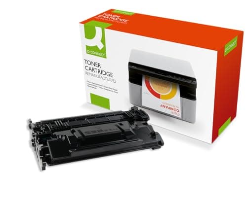 Image of Q-Connect Compatible Solution HP Jet Intelligence CF287A Black Toner Cartridge 87AVAS
