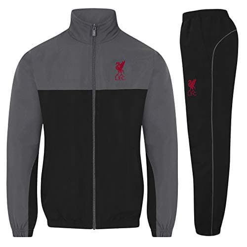 Image of Liverpool FC Official Football Gift Boys Liverbird Tracksuit Set 6-7 Years