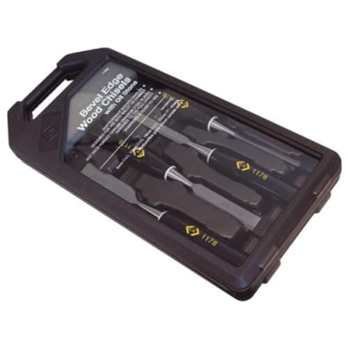 Image of C.K T1180 Bevel Edged Wood Chisel Set