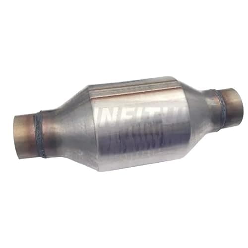 Image of Front Catalytic Converter Fit For 2 Inch/2.5 Inch Outlet 400cells Core Round Catalyst Universal Catalytic Converter Stainless Steel(2 inch D)