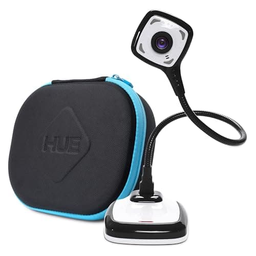 Image of HUE HD Pro Flexible USB Video and Document Camera/Visualiser (Black) (with Black Carry Case)