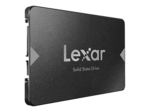 Image of Lexar NS100 2.5” SATA III 6Gb/s Internal 2TB SSD, Solid State Drive, Up to 550MB/s Read, Internal SSD for Laptop, Desktop Computer/PC (LNS100-2TRB), black