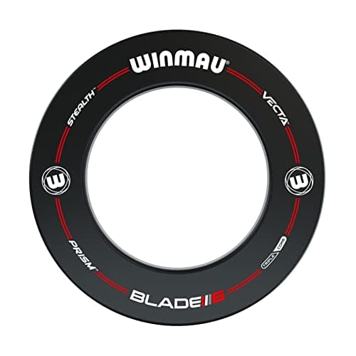 Image of WINMAU Pro Line Original Dart Board Surround Ring - Black - Durable Backboard Wall Protector for Dartboards - Professional Darts Accessories