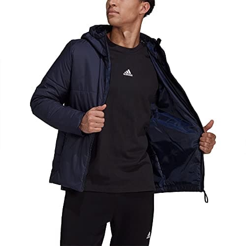 Image of adidas Men's BSC 3-Stripes Insulated Jacket, Royal Blue, S