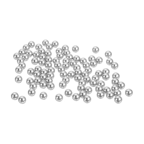 Image of sourcing map 3.5mm Bearing Balls, 250 Pcs 304 Stainless Steel G100 Precision Balls Metric Mixing Balls for Bearings Bicycles Casters