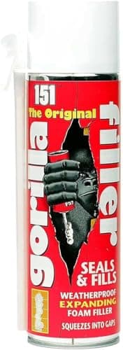Image of GORILLA FILLER WEATHERPROOF EXPANDING FOAM FILLER