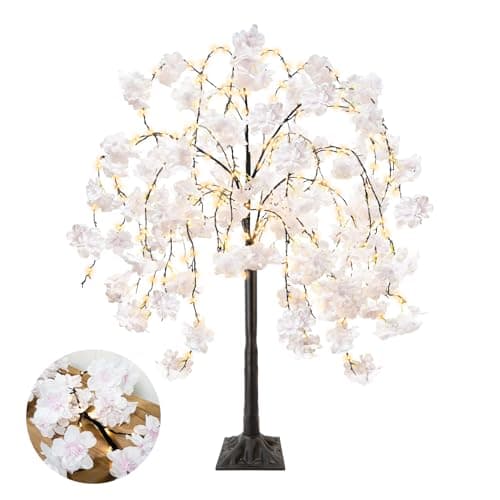 Image of 4FT Cherry Blossom Tree with Lights