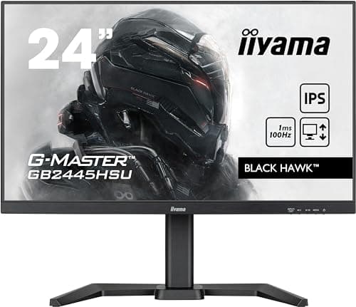 Image of iiyama GB2445HSU-B1-23.8",IPS,1920x1080/100Hz,1H1DP, HAS