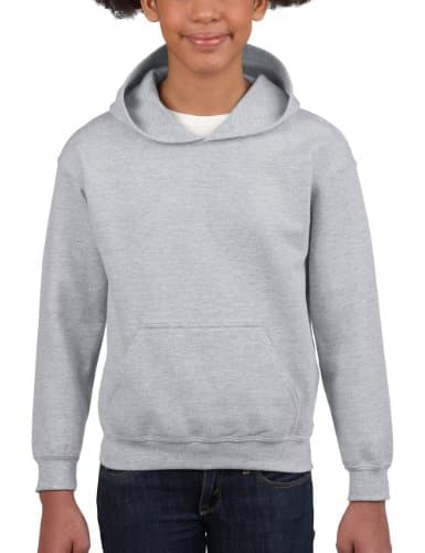 Image of GILDAN Boys' Long Sleeve Sweatshirt - Grey - Grau (Sport Grey) - 11 Years
