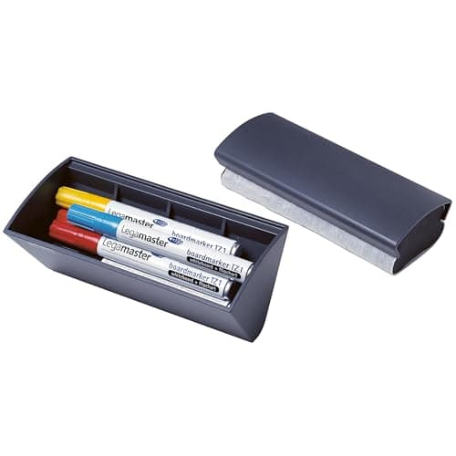 Image of Legamaster Board Assistant Marker Container and Eraser in One Ref TZ415