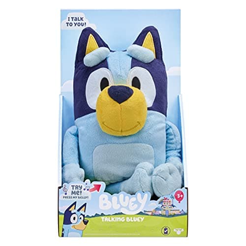 Image of Bluey Special Effects Soft Toy Interactive Talking Plush 13”