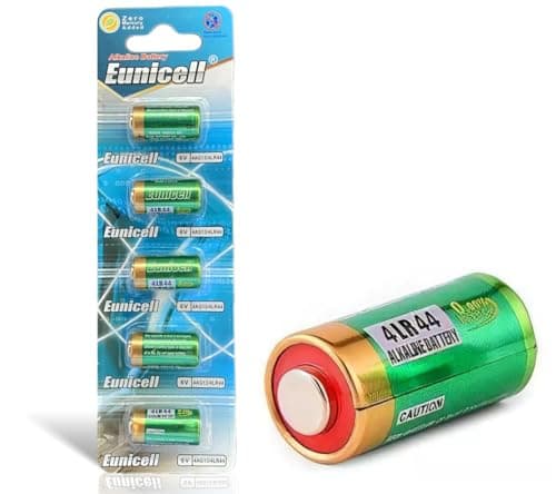 Image of Pack of 5-4LR44/4AG13 Eunicell 6V Alkaline Batteries - Suitable for use in LED lights, Digital Voice Recorders, Toys, Blood Glucose, Cholesterol Testing, Meters, Toys