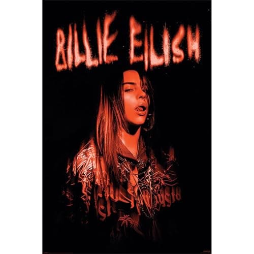 Image of Pyramid International Billie Eilish (Sparks) Maxi Poster 60cm x 90cm, White