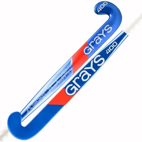 Image of GRAYS AC400 Dynabow-S Composite Hockey Stick - Junior (Blue, 34")