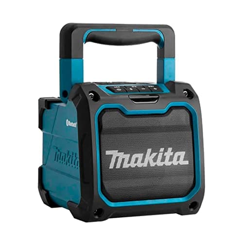 Image of Makita DMR200 Cordless Bluetooth Jobsite Speaker - Blue/Black