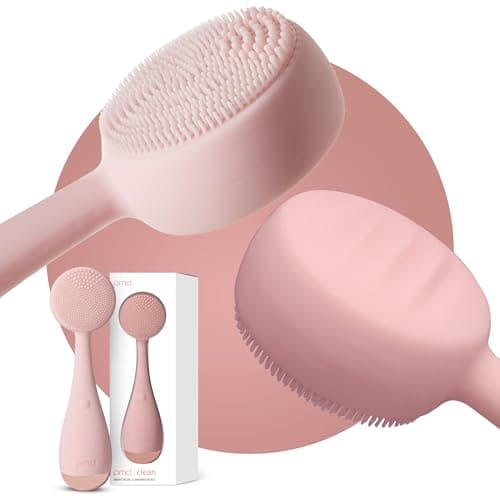 Image of PMD Clean - Smart Facial Cleansing Device with Silicone Brush & Anti-Aging Massager - Waterproof - SonicGlow Vibration Technology - Clear Pores and Blackheads - Lift, Firm, and Tone Skin