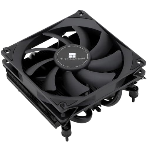 Image of TR-AXP90 X36 Black Low Profile CPU Cooler, 36mm Height, TL-9015B Slim PWM CPU Fan, AGHP Technology, Computer ITX CPU Heatsink Cooler, for AMD:AM4 AM5/Intel 1150/1151/1200/1700/1851