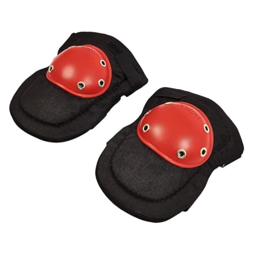 Image of Amtech N2550 Pair of Hard Cap Knee Pads, Work Knee Pads, Builders Knee Pads, Gardening Knee Pads