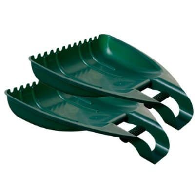 Image of 2 X Whitefurze G25LG1 Leaf Grabber Set - Forest Green (Set of 2)