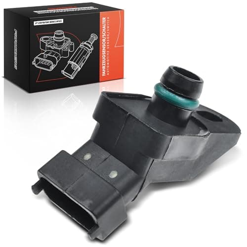 Image of Frankberg Intake Manifold Pressure Sensor Exhaust Gas Compatible with Zafira A MPV T98 Astra G Caravan T98 Frontera B U99 Astra G CC T98 Vectra B J96 Replace# 90541409