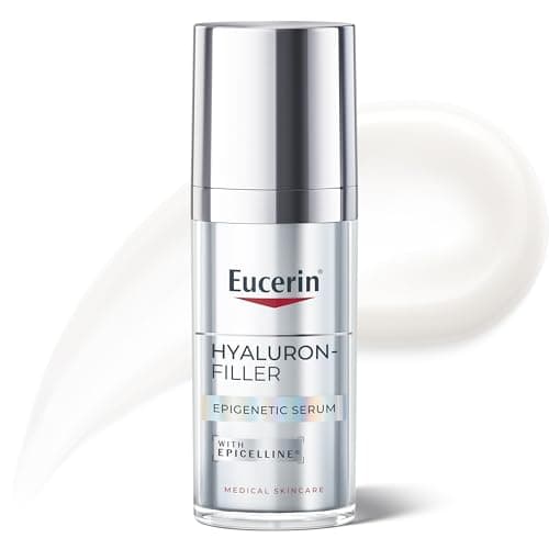 Image of Eucerin Hyaluron-Filler Epigenetic Face Serum 30ml, Hyaluronic Acid Serum With Epicelline for Anti-Wrinkle Skincare, Advanced Face Moisturiser to Correct Visible Signs of Ageing