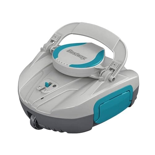 Image of Bestway Robotic Pool Cleaner, Cordless Pool Vacuum for Above Ground Pool, 30Mins Cleaning Time, Automatic Robot Pool Vacuum