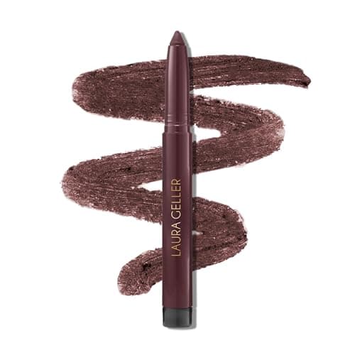 Image of LAURA GELLER NEW YORK Longwear Kohl Kajal Eyeliner (Royal Quartz Kohl) Hydrating & Vibrant Eyeliner Pencil With Built in Sharpener For Expert Precision, Glides On Effortlessly