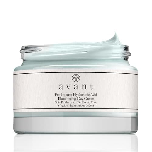 Image of Avant Pro-Intense Hyaluronic Acid Moisturiser for Face – Hydrating Anti-Ageing Day Cream for All Skin Types, Illuminating Vegan Face Cream to Smooth Fine Lines & Boost Glow 10ml