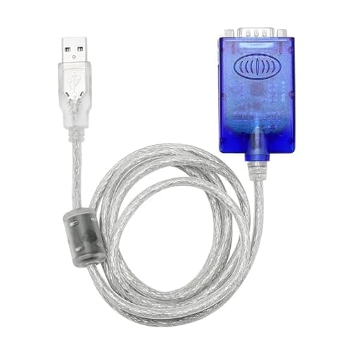 Image of WUUXLIZMX USB to Serial Converter USB RS232 RS485 RS422 Converter Cable USB-A RS-232 RS-485 RS-422 Adapter DB9 COM Full Half Duplex UT-8890