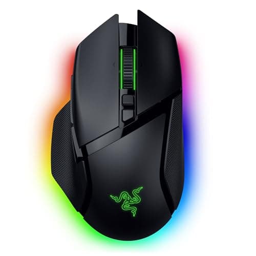 Image of Razer Basilisk V3 Pro 35K - Fully Customizable Wireless Ergonomic Gaming Mouse with Chroma RGB - 35K Optical Sensor (Configurable Tilt Wheel, 1K Hz Polling Rate, 13 Customizable Controls) Black