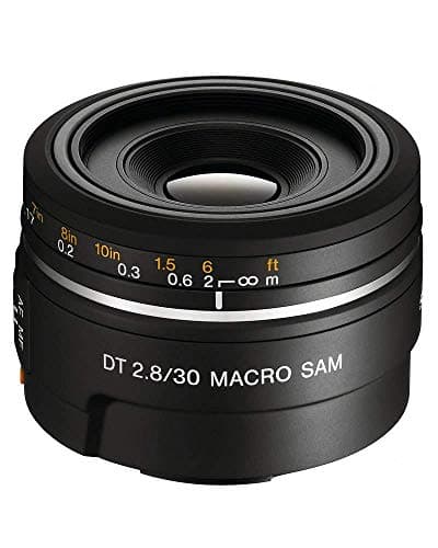 Image of Sony SAL30M28 A Mount - APS-C DT 30mm F2.8 Macro SAM Prime Lens
