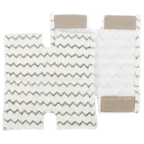 Image of 2 PCS Replacement Dirt Grip Cover Pads Compatible with Shark Steam Cleaner S6001UK, S6003UK, S6005UK, S3973D, S6002, S5003D, S5002, S3973WM, Steam Mop Pads Compatible with Shark Klik n Flip Steam Mop