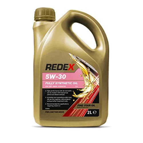 Image of Redex RMTN0010A 5w30 C3 Fully Synthetic Engine Oil for VW Audi Seat Skoda 2 Litre