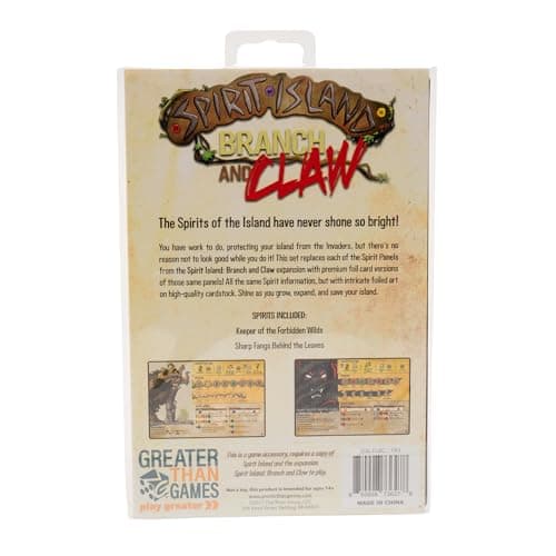 Image of Greater Than Games | Spirit Island: Branch & Claw - Foil Panels | Cooperative Strategy Board Game Accessory | Premium Component Upgrade