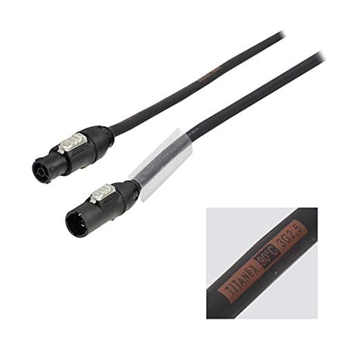 Image of LEDJ 2m Neutrik PowerCON TRUE1 TOP Cable – 2.5mm H07RN-F Power Cable Lead