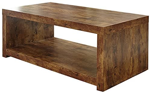 Image of GFW Jakarta Mango Coffee Table with Shelf