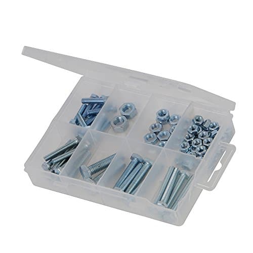 Image of Fixman 662943 Hex Bolts and Nuts Pack 75pce