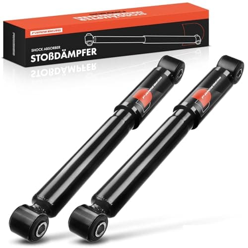 Image of Frankberg 2x Shock Absorber Strut Rear Left Right 386mm Gas pressure Compatible with Vito Bus W639 Vito/Mixto Box W639 Viano W639 Replace# 553337,A6393260300